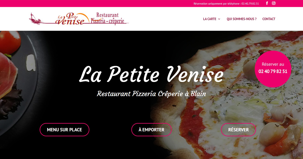 Restaurant Pizzeria Creperie A Blain La Petite Venise